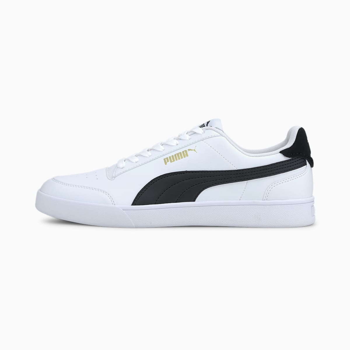 Pánské Tenisky Puma PUMA Shuffle Bílé/Černé/Zlaté | PU4531-M17