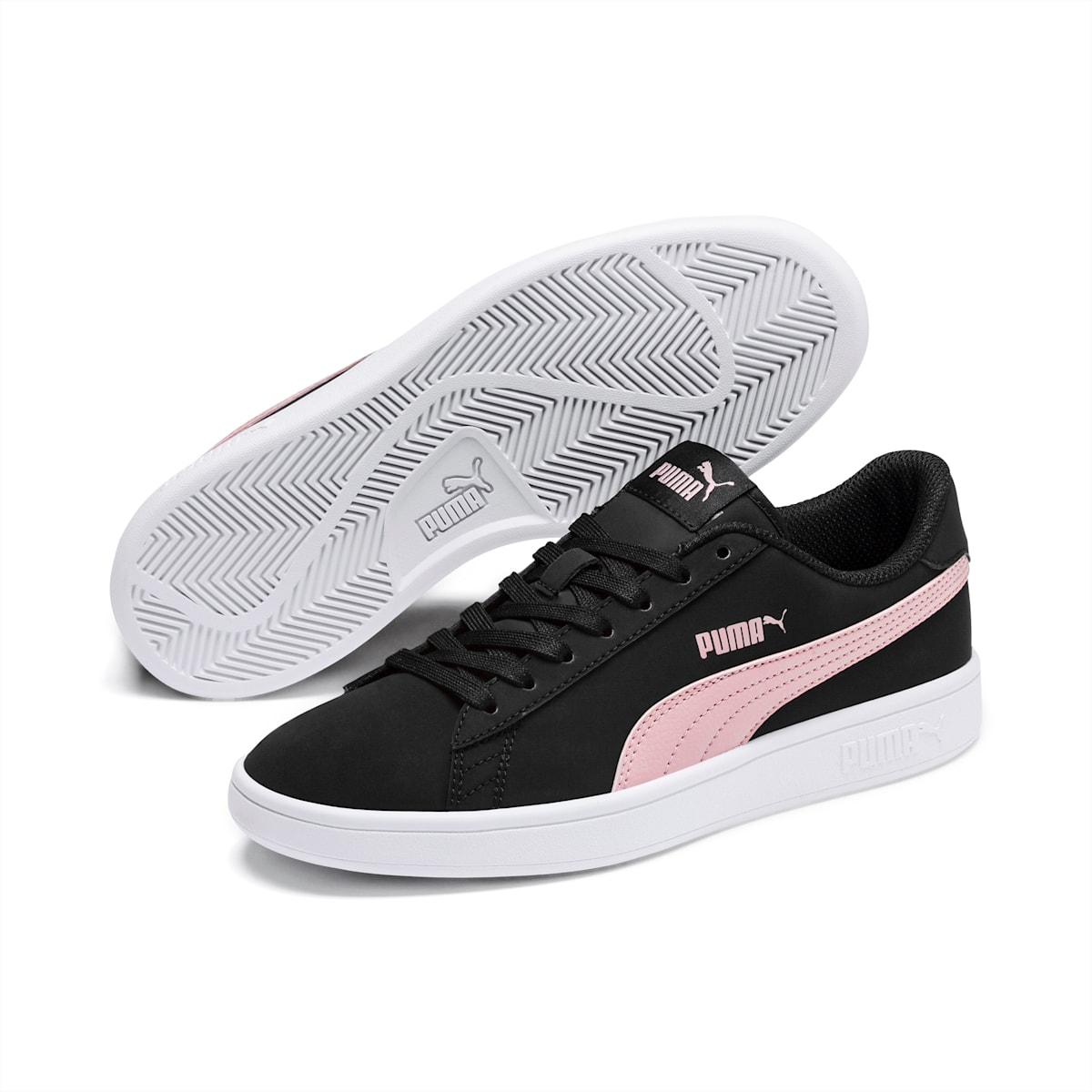 Pánské Tenisky Puma PUMA Smash v2 Buck Černé/Růžové/Bílé | PU5817-E64