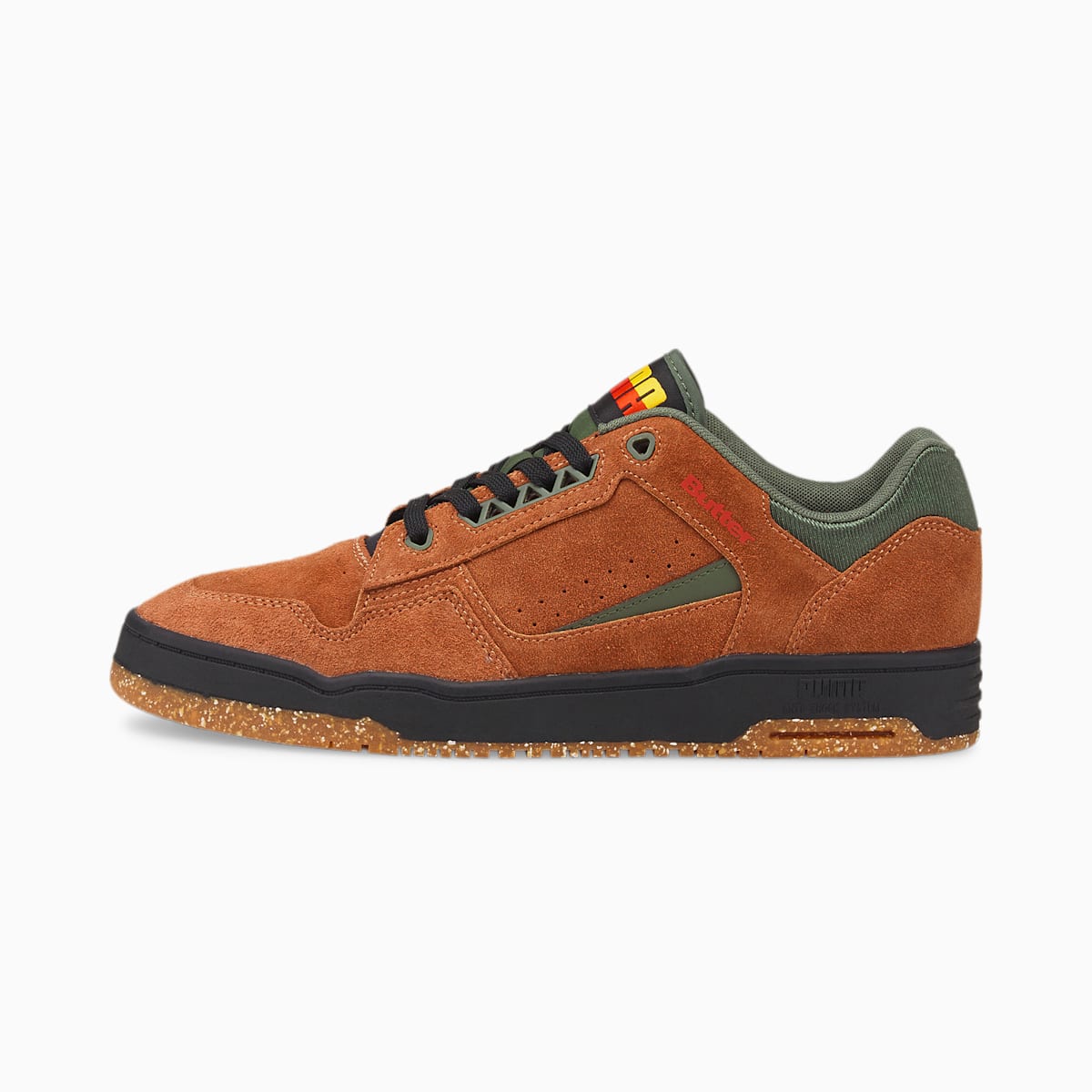 Pánské Tenisky Puma PUMA x BUTTER GOODS Suede Slipstream Lo Černé | PU3265-V45