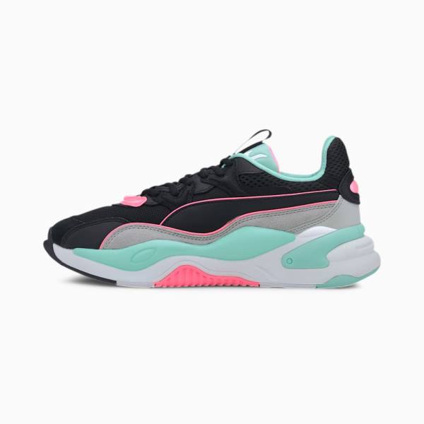 Pánské Tenisky Puma RS-2K Messaging Černé/Tyrkysové | PU2941-K19