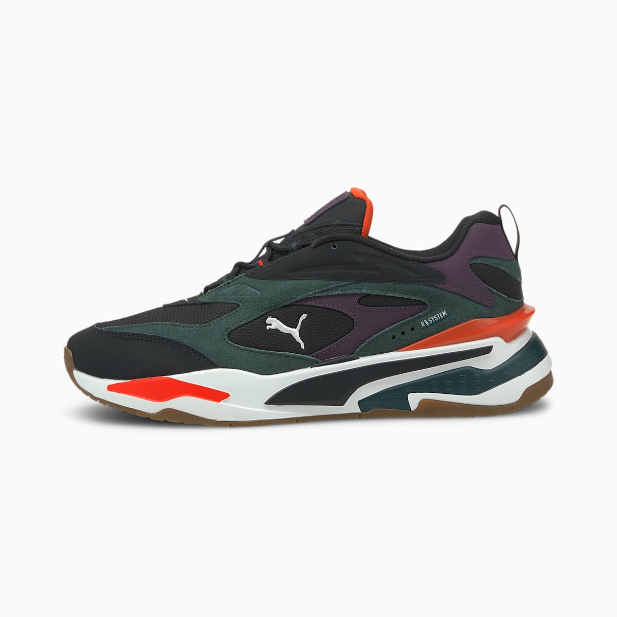 Pánské Tenisky Puma RS-Fast Buck Černé/Zelene/Bílé | PU6581-W06