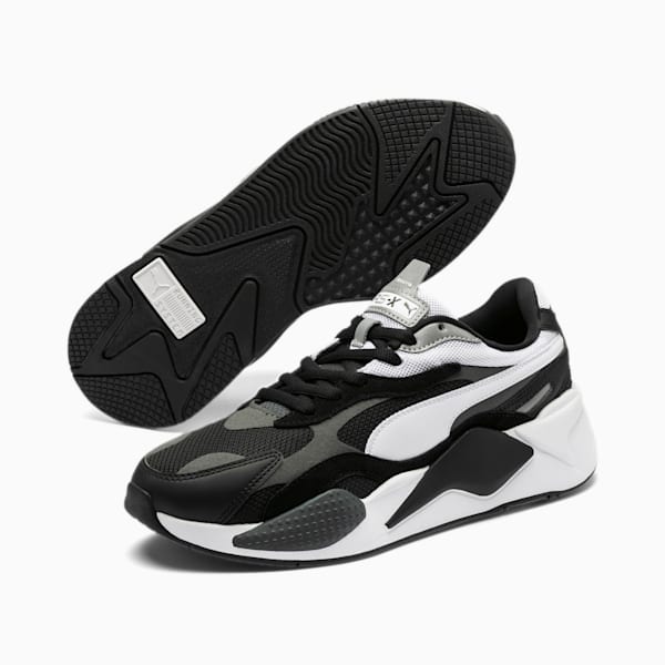 Pánské Tenisky Puma RS-X3 Puzzle Černé/Bílé | PU3617-E62