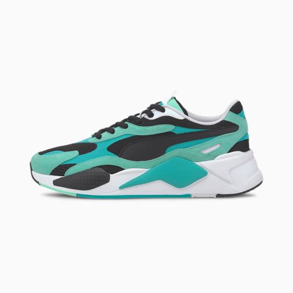 Pánské Tenisky Puma RS-X3 Super Zelene/Černé | PU9802-T90