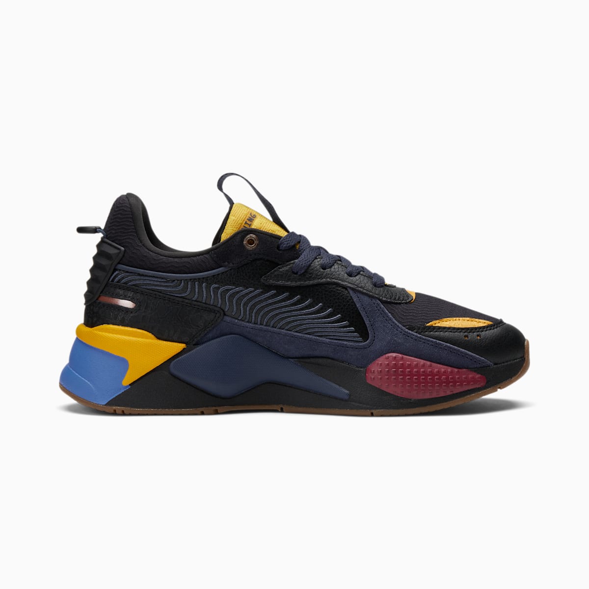 Pánské Tenisky Puma RS-X Global Futurism Černé/Tmavě Blankyt | PU1096-Z85