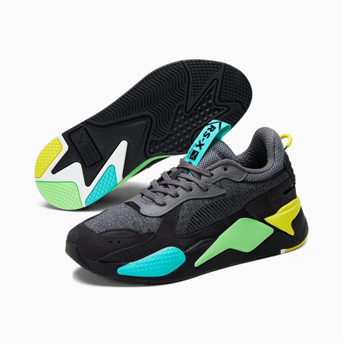 Pánské Tenisky Puma RS-X Highlighter Černé/Žluté | PU2645-H78