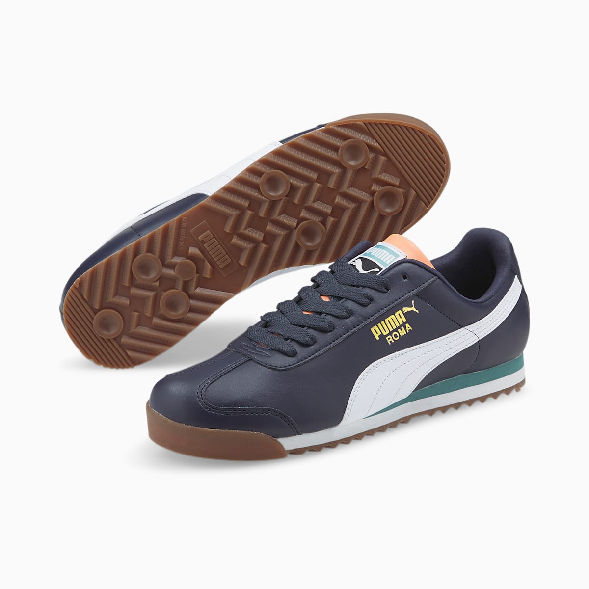 Pánské Tenisky Puma Roma Basic+ Bílé | PU0529-M87