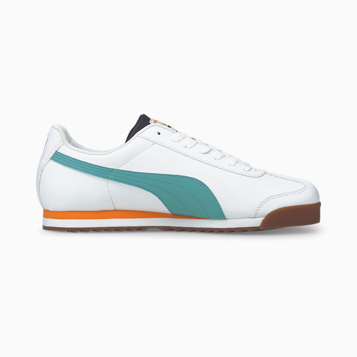 Pánské Tenisky Puma Roma Basic+ Bílé/Zelene | PU7205-L13