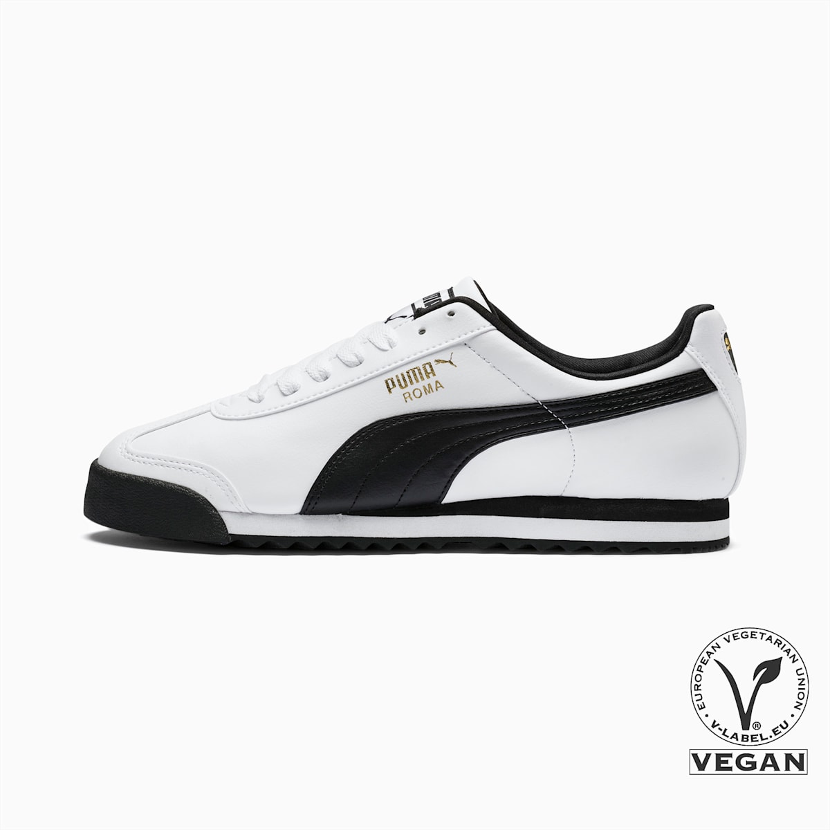 Pánské Tenisky Puma Roma Basic Bílé/Černé | PU0918-B71