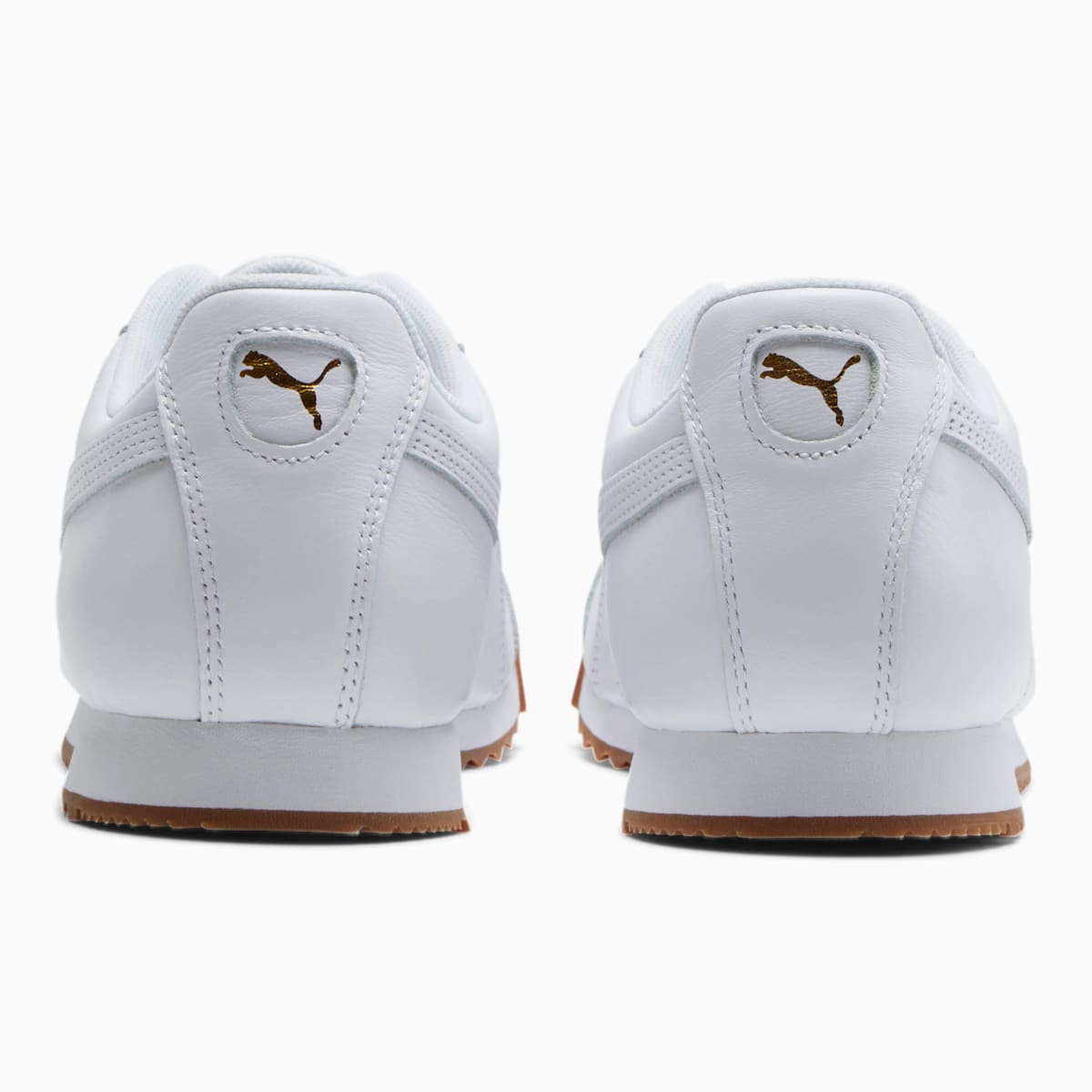 Pánské Tenisky Puma Roma Classic Gum Bílé/Zlaté | PU6825-E51