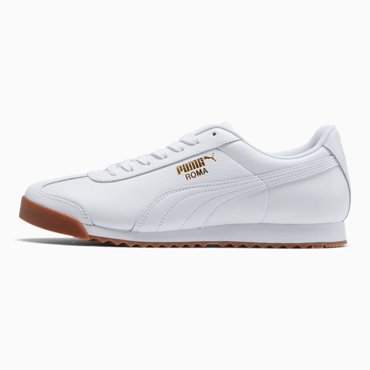 Pánské Tenisky Puma Roma Classic Gum Bílé/Zlaté | PU9638-Z45