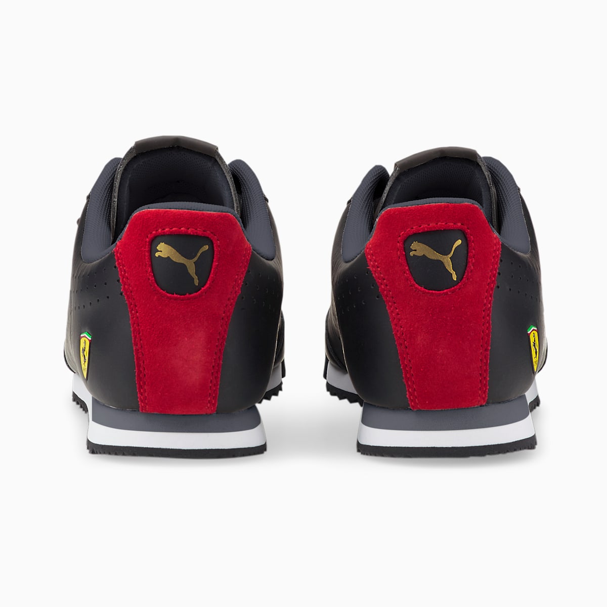 Pánské Tenisky Puma Scuderia Ferrari Roma Via Perforated Černé | PU3824-X24