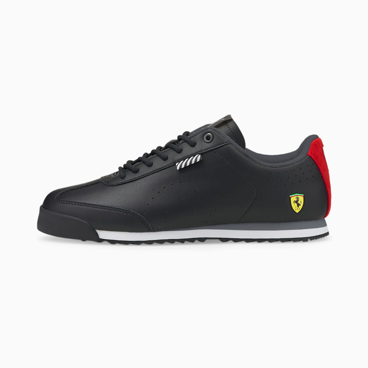 Pánské Tenisky Puma Scuderia Ferrari Roma Via Perforated Černé | PU3824-X24