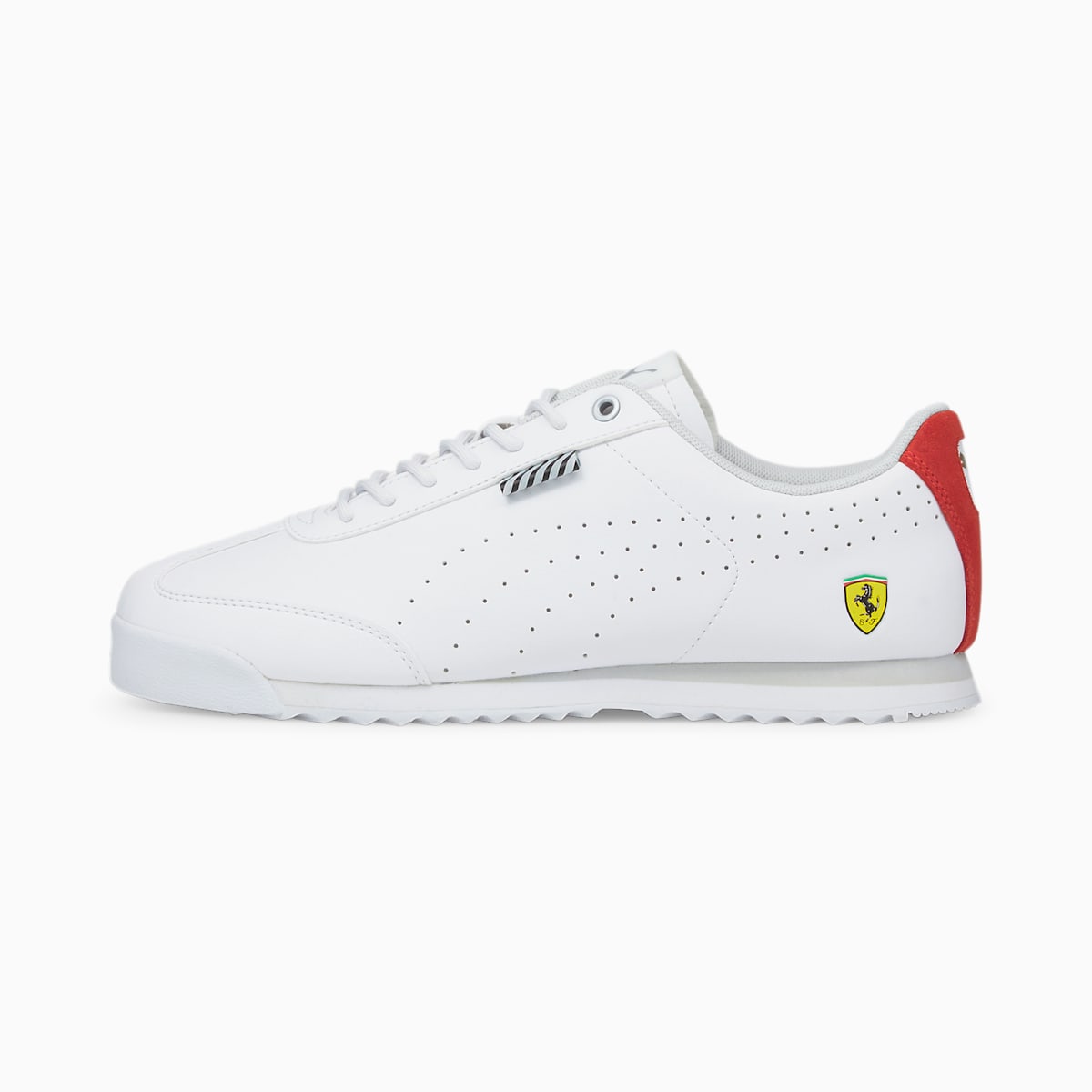 Pánské Tenisky Puma Scuderia Ferrari Roma Via Perforated Bílé | PU9035-Z03