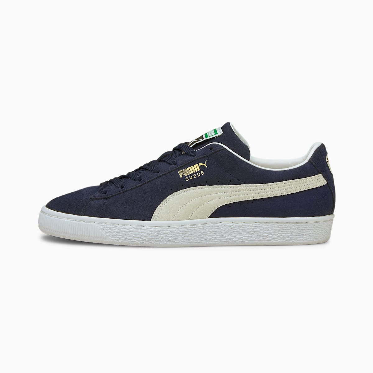 Pánské Tenisky Puma Suede Classic XXI Tmavě Blankyt/Bílé | PU4780-X82