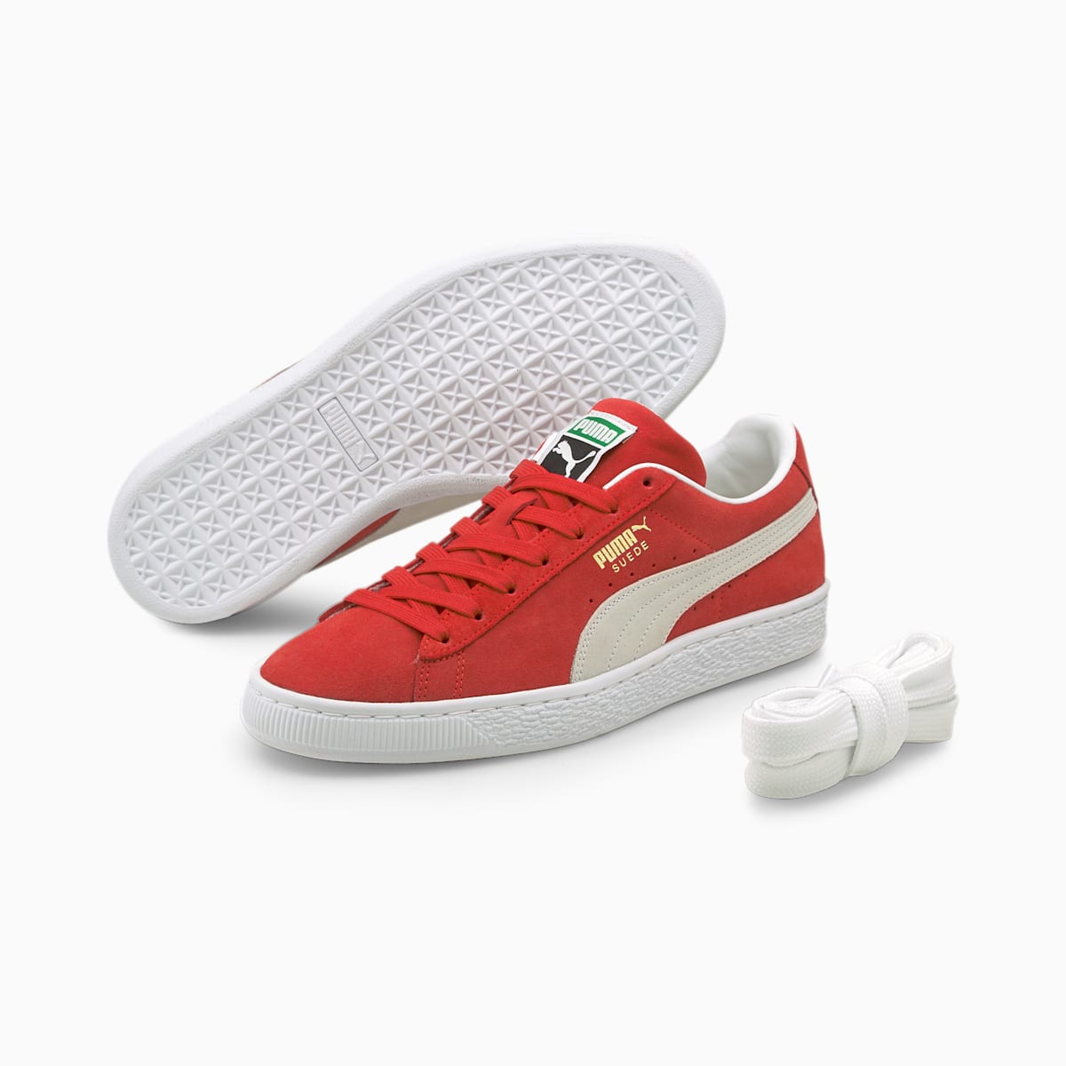 Pánské Tenisky Puma Suede Classic XXI Červené/Bílé | PU1568-A45