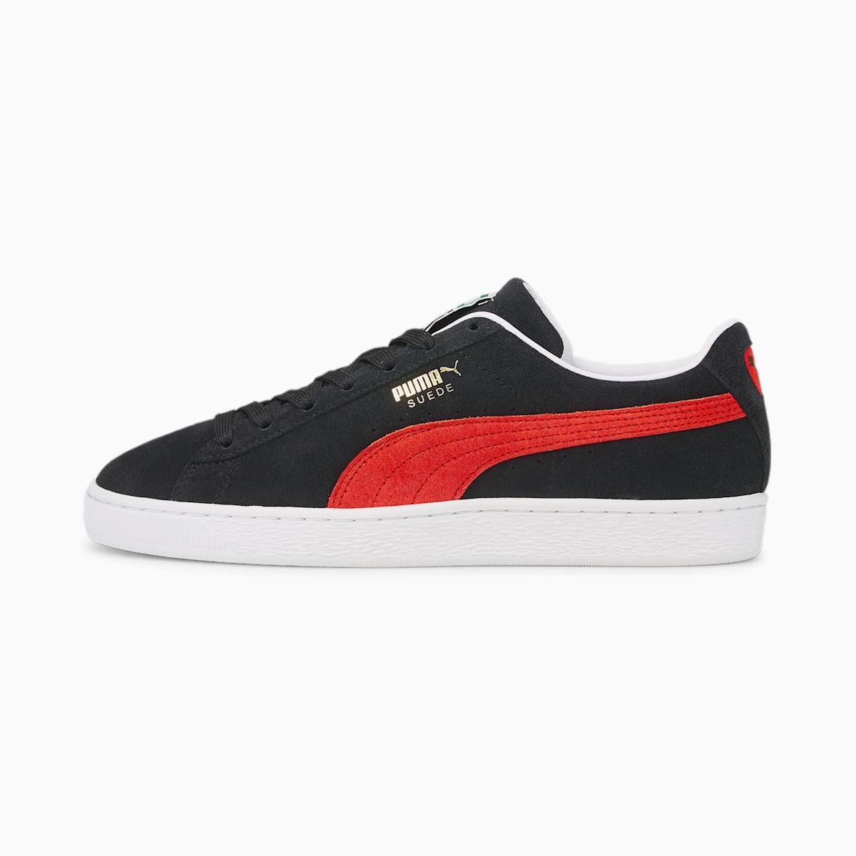 Pánské Tenisky Puma Suede Classic XXI Černé/Růžové | PU5793-Y71