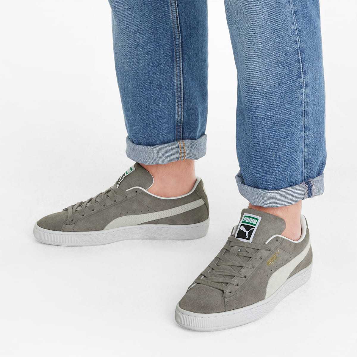 Pánské Tenisky Puma Suede Classic XXI Šedé/Bílé | PU5046-D64