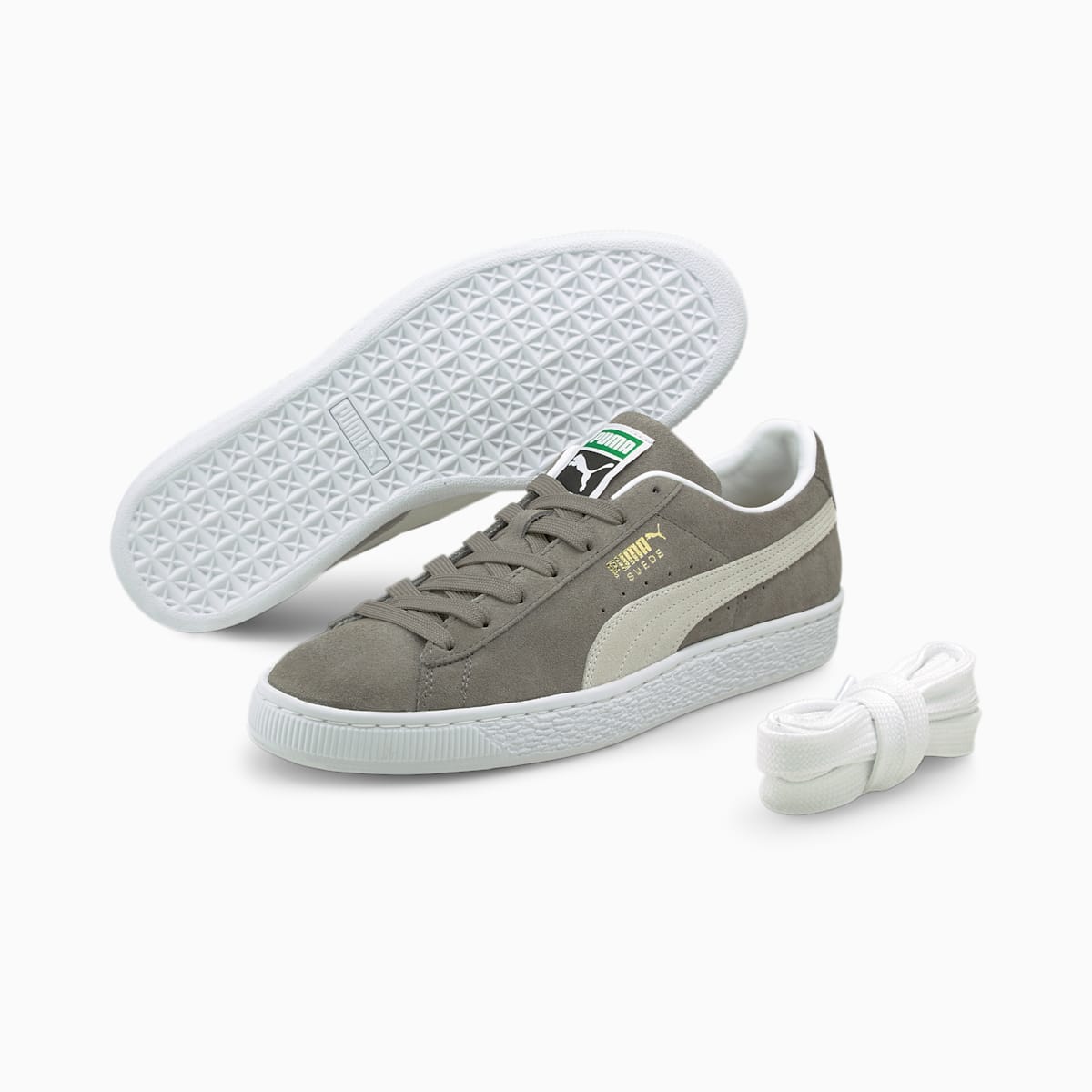 Pánské Tenisky Puma Suede Classic XXI Šedé/Bílé | PU5046-D64