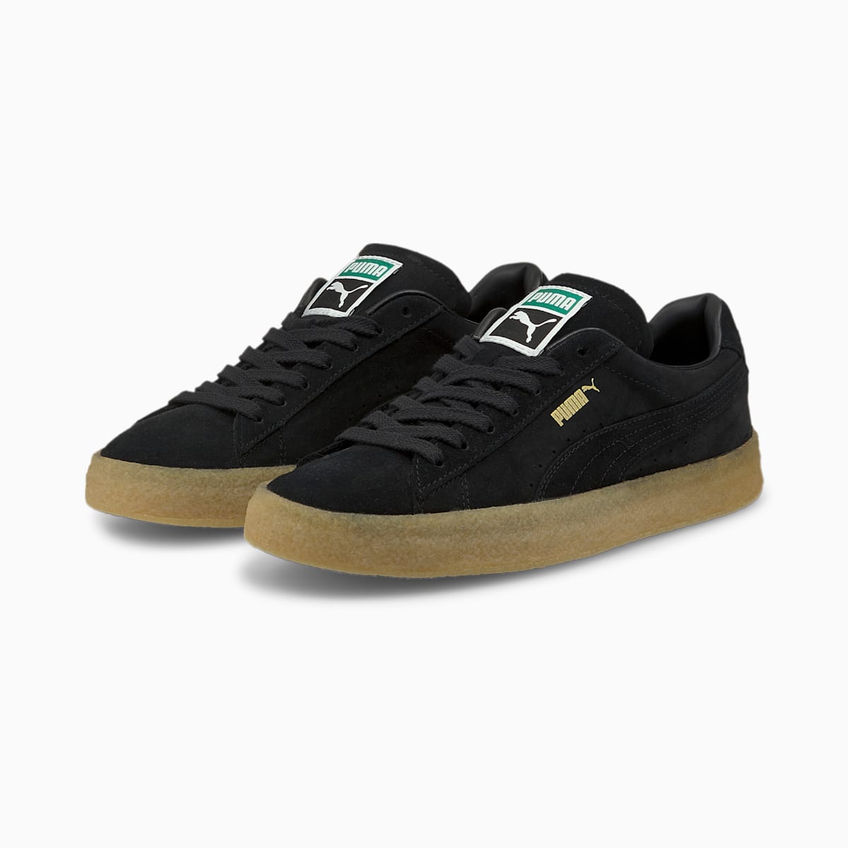 Pánské Tenisky Puma Suede Crepe Černé | PU0519-T49