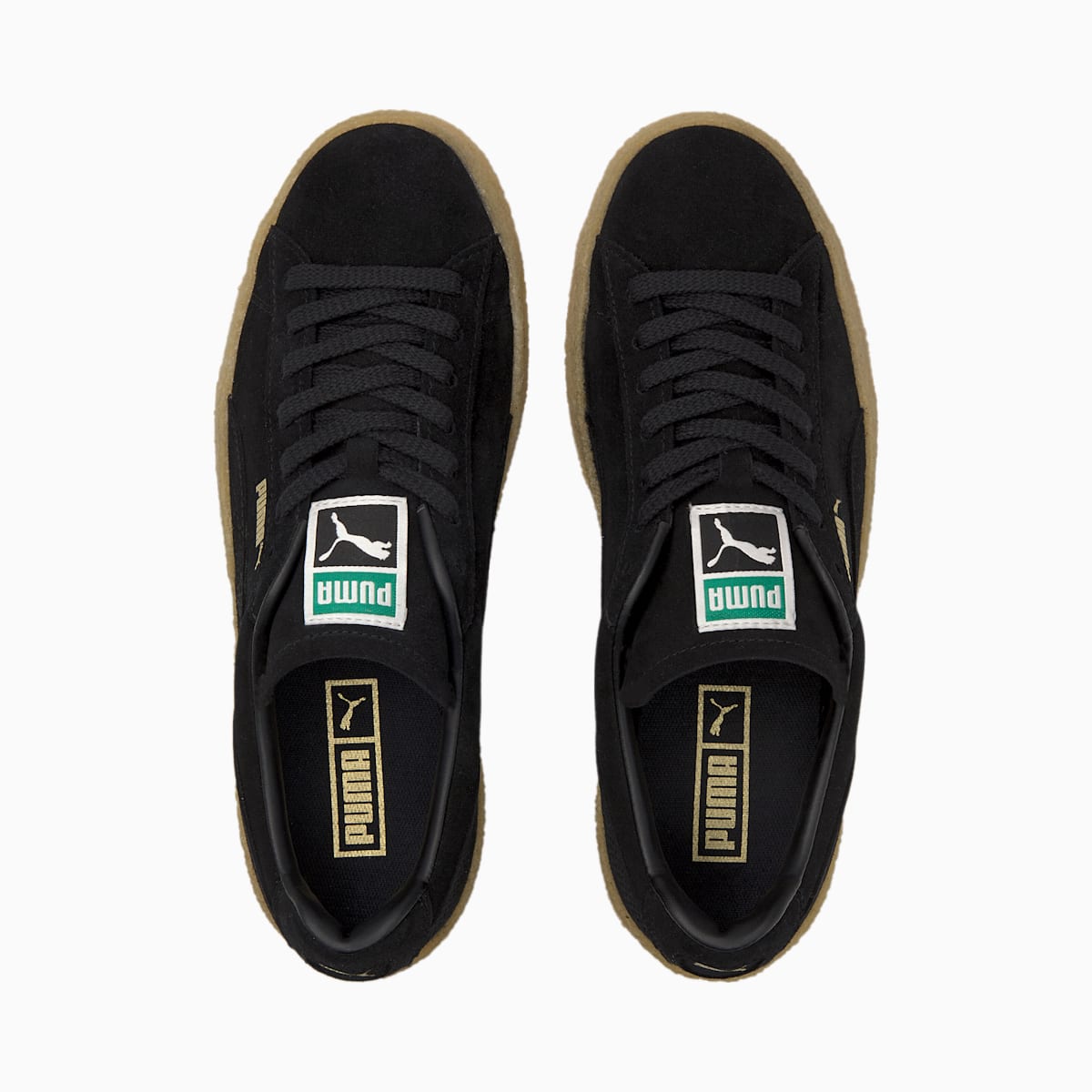 Pánské Tenisky Puma Suede Crepe Černé | PU0519-T49