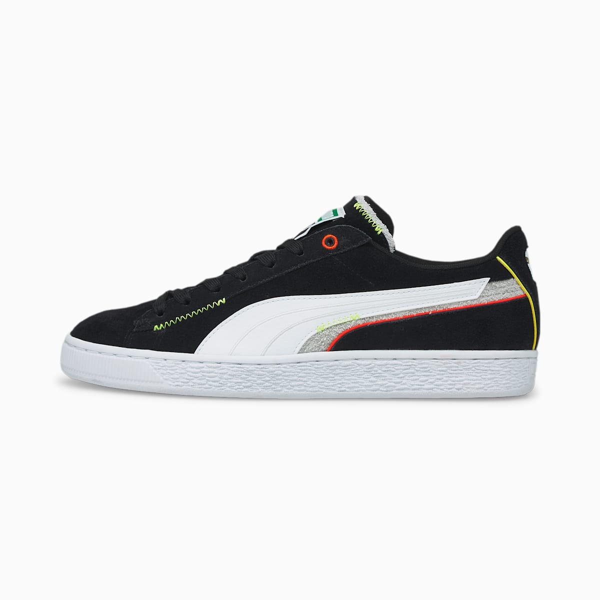 Pánské Tenisky Puma Suede Displaced Černé/Bílé | PU0513-F24