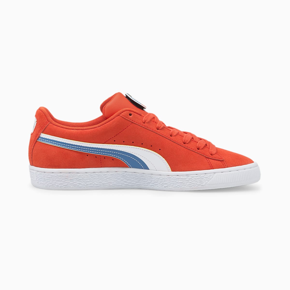 Pánské Tenisky Puma Suede Go For Oranžové/Bílé/Blankyt | PU3918-K62