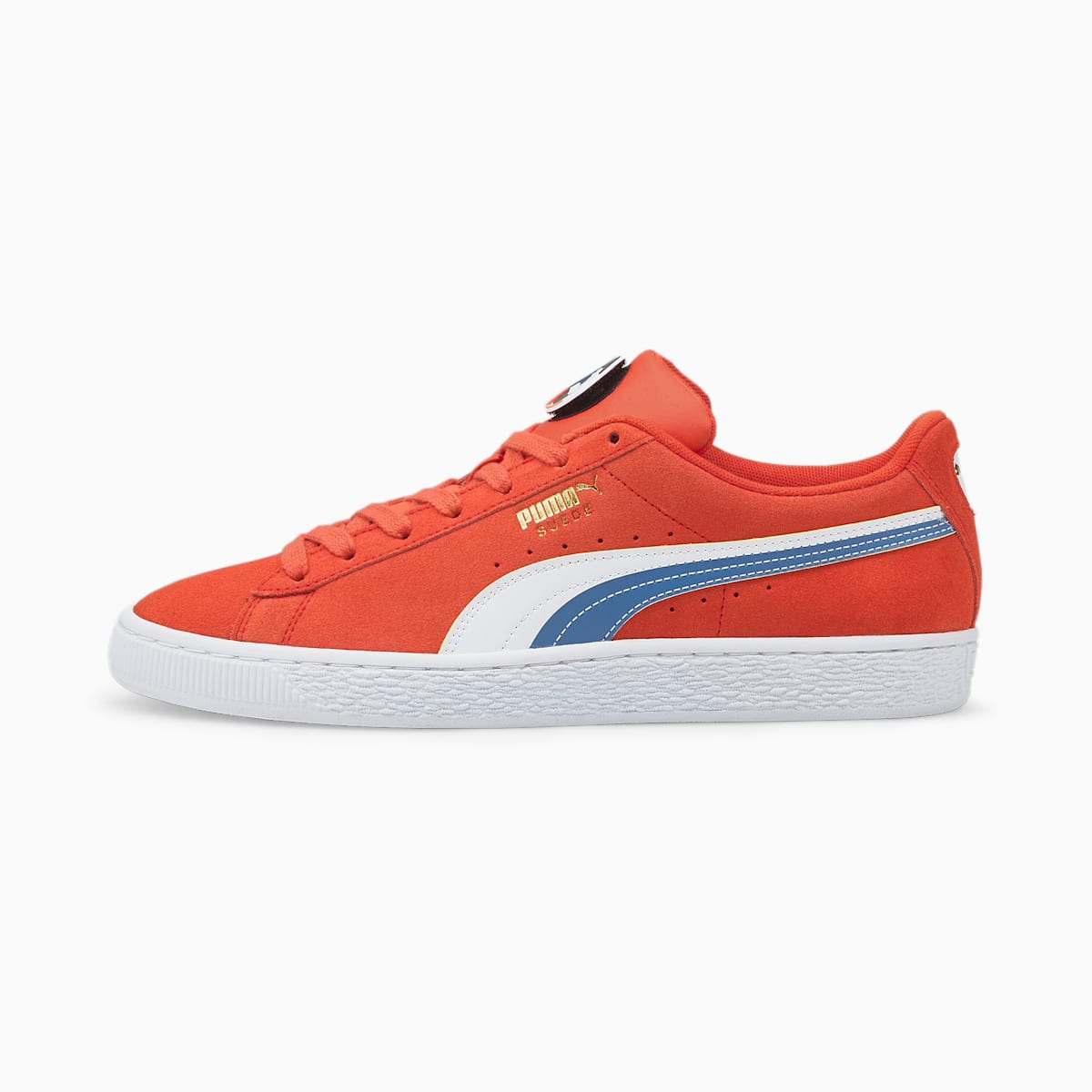 Pánské Tenisky Puma Suede Go For Oranžové/Bílé/Blankyt | PU3918-K62