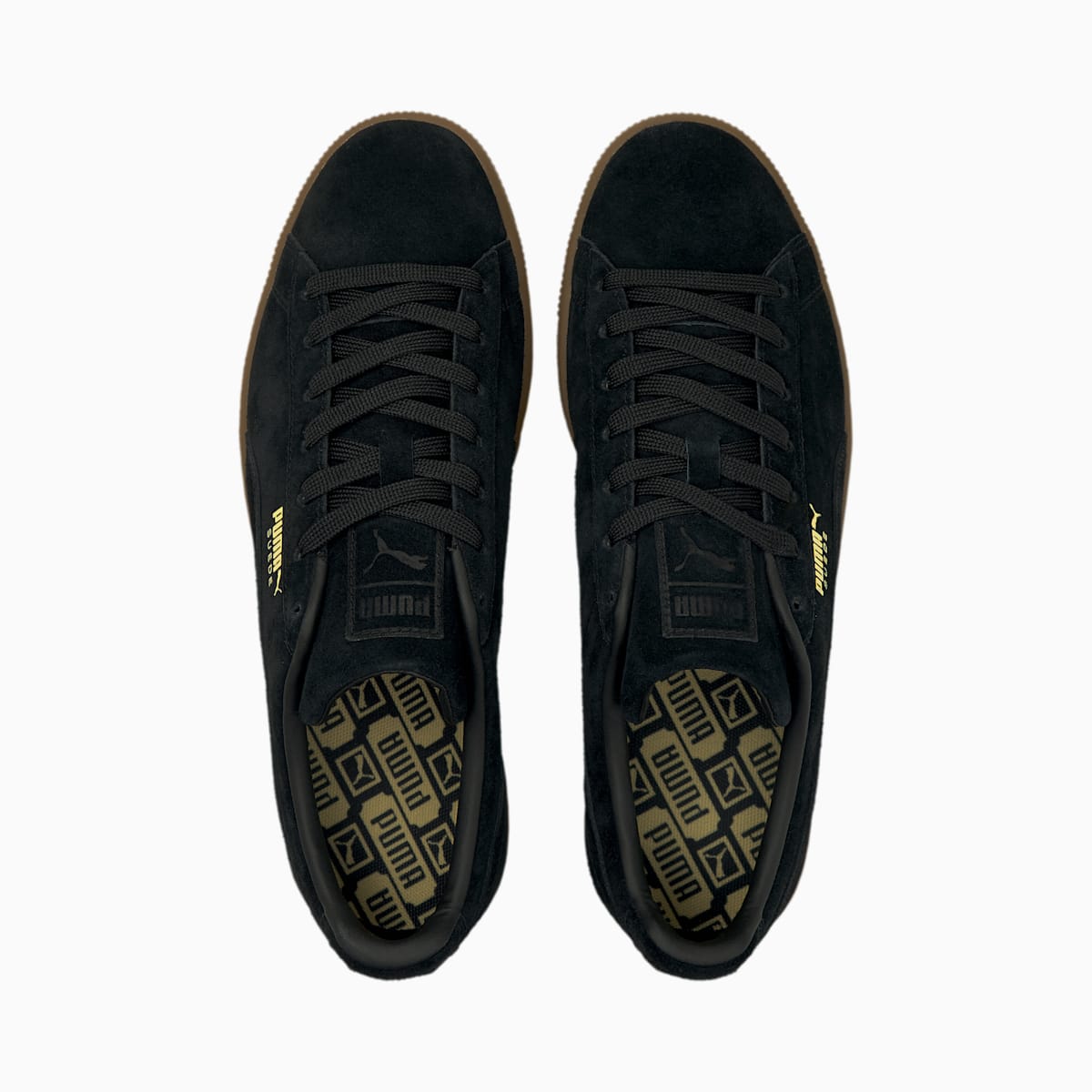 Pánské Tenisky Puma Suede Gum Černé | PU3687-Z27