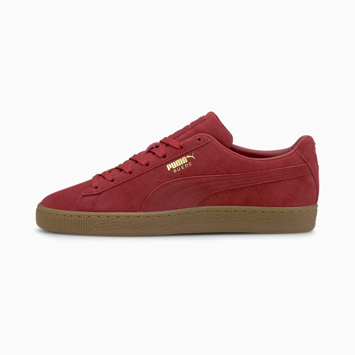 Pánské Tenisky Puma Suede Gum Červené | PU0984-M41