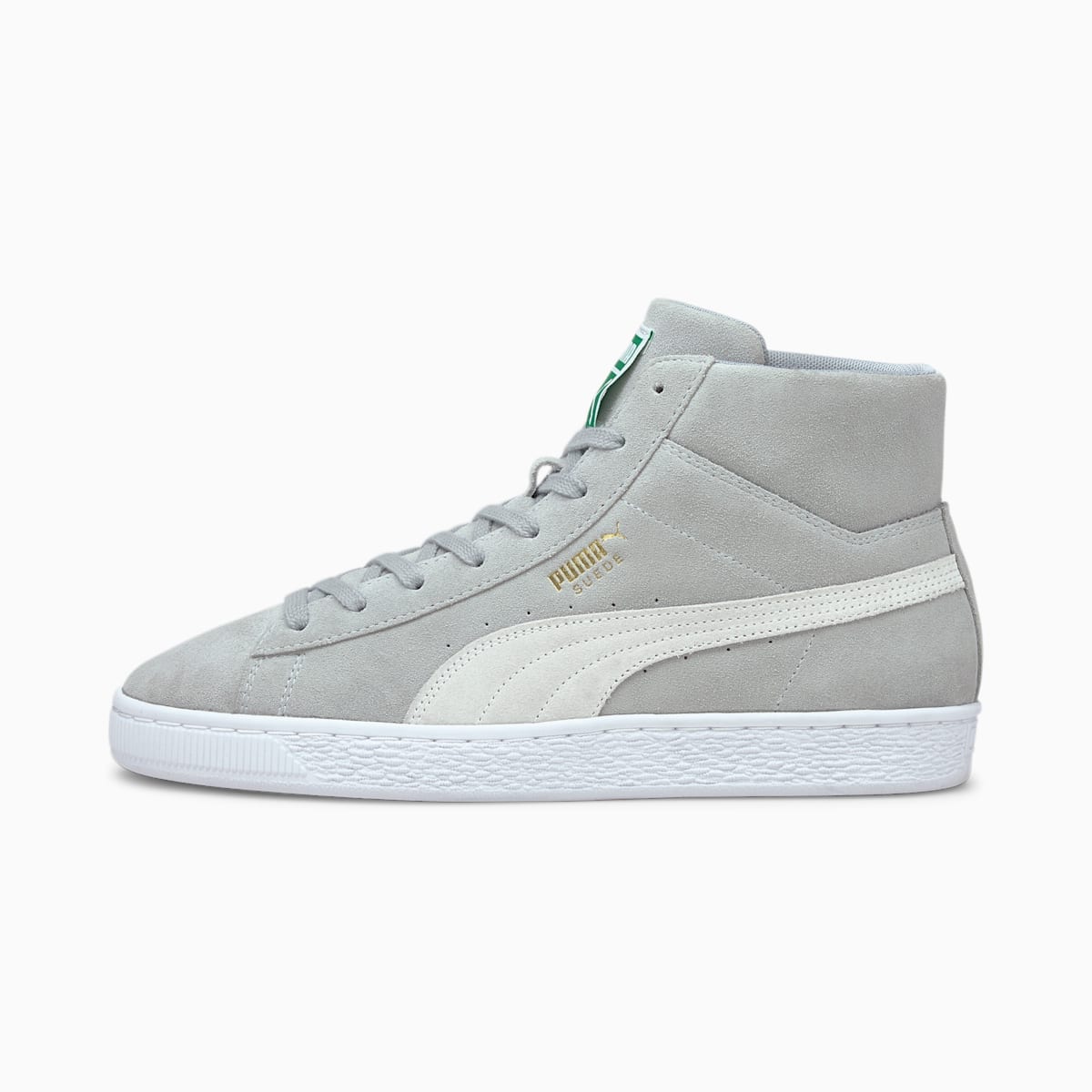 Pánské Tenisky Puma Suede Mid XXI Bílé | PU9318-G85