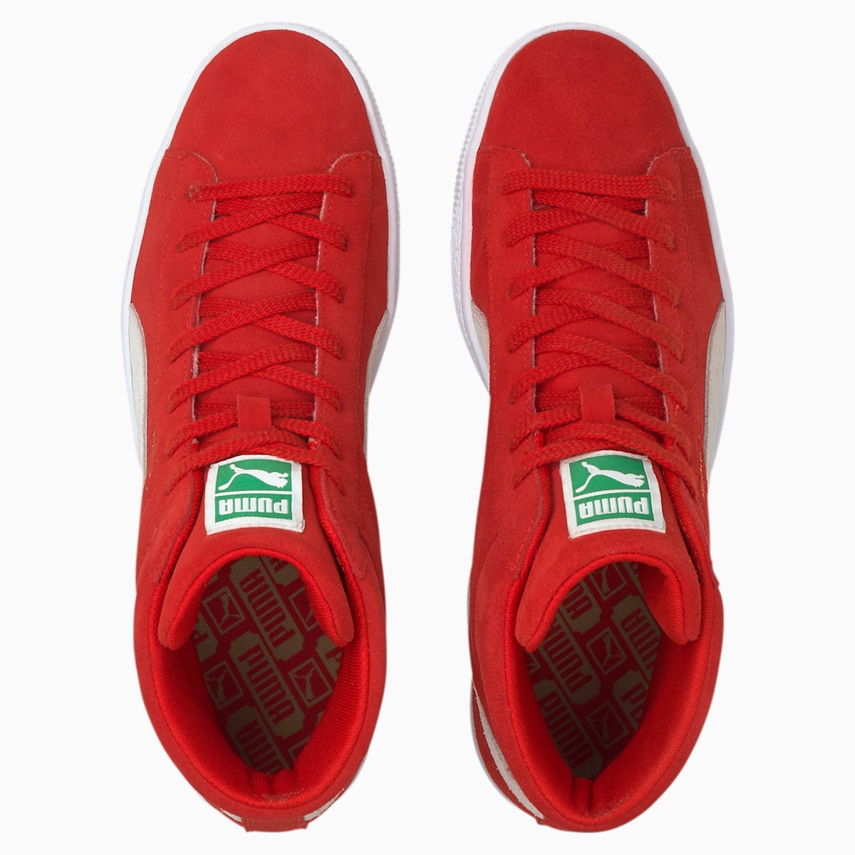 Pánské Tenisky Puma Suede Mid XXI Červené/Bílé | PU0482-X25