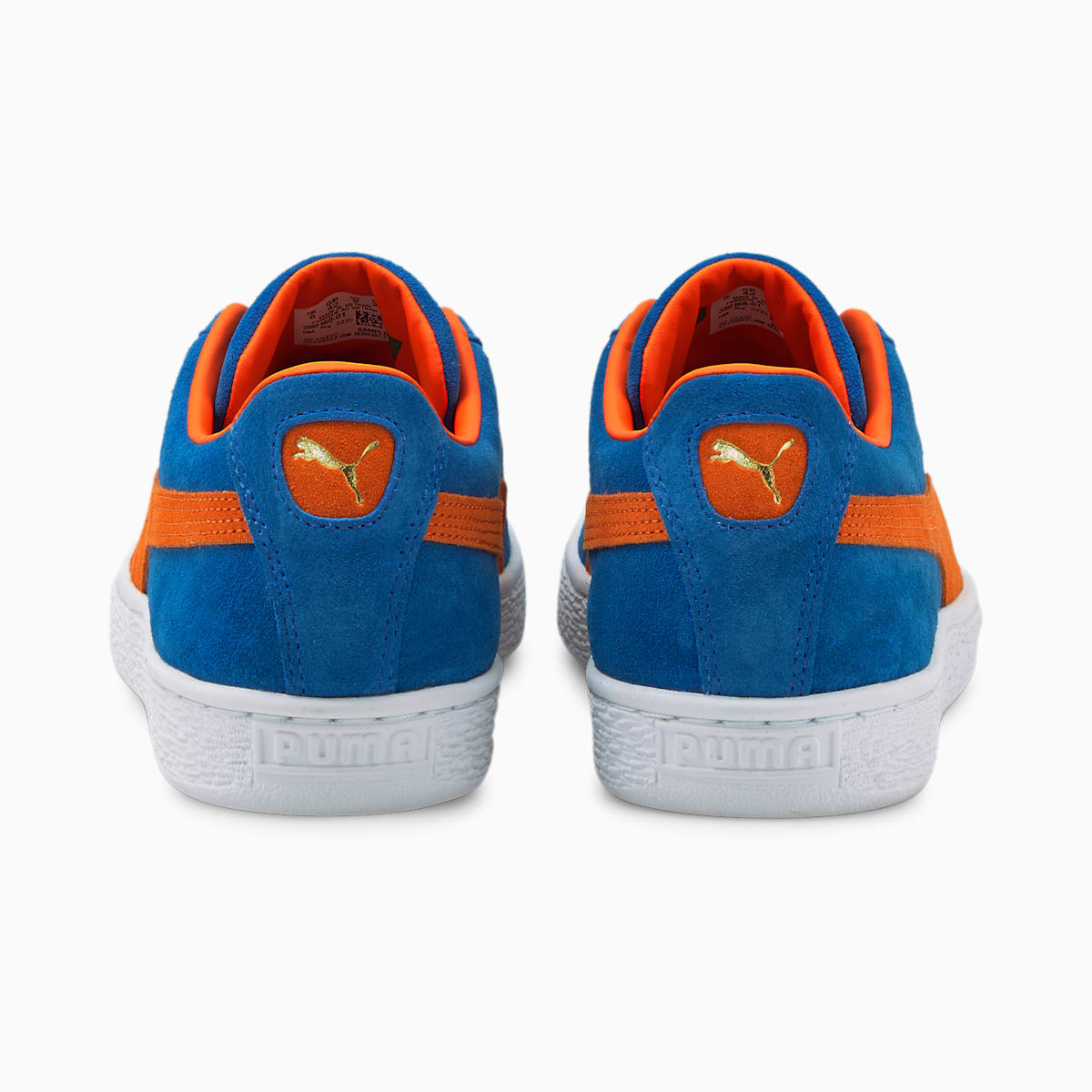 Pánské Tenisky Puma Suede Teams Královská Modrá/Oranžové | PU5387-J92