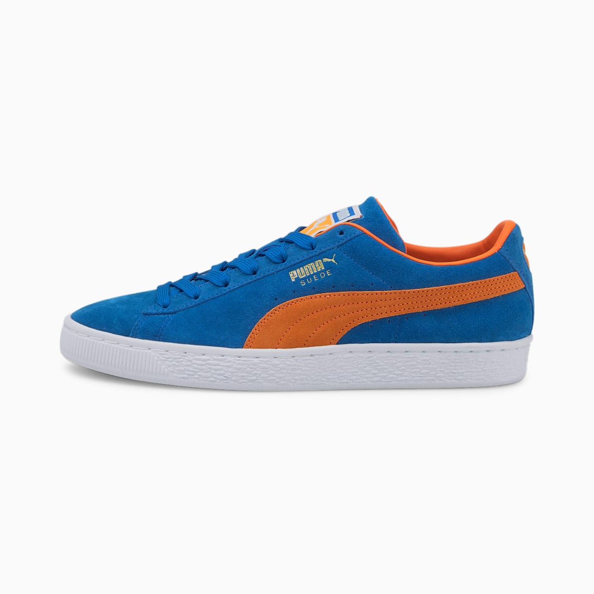 Pánské Tenisky Puma Suede Teams Královská Modrá/Oranžové | PU5387-J92