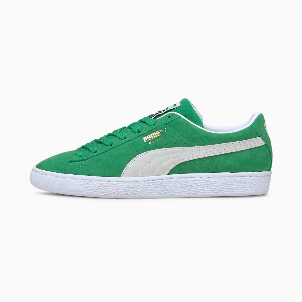 Pánské Tenisky Puma Suede Teams Zelene/Bílé | PU1483-Z47