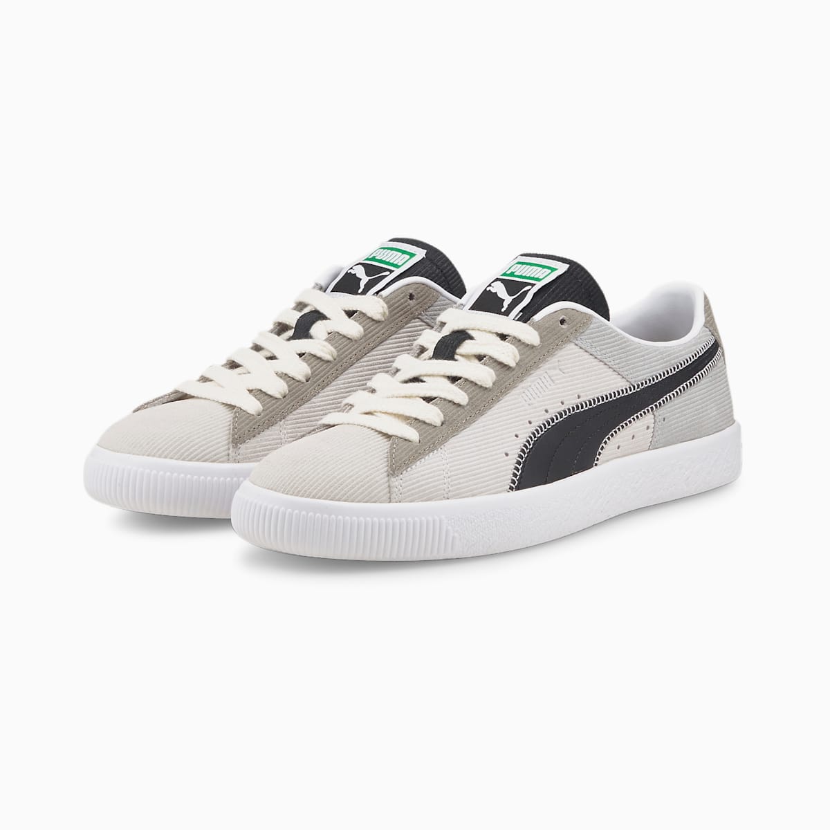 Pánské Tenisky Puma Suede VTG Blocked Černé/Bílé | PU2610-L03