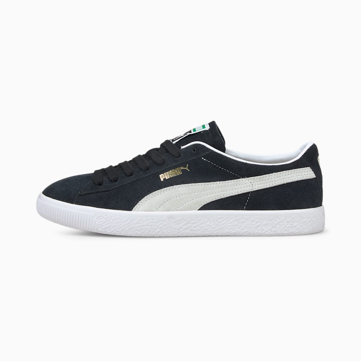 Pánské Tenisky Puma Suede VTG Černé/Bílé | PU7632-T39