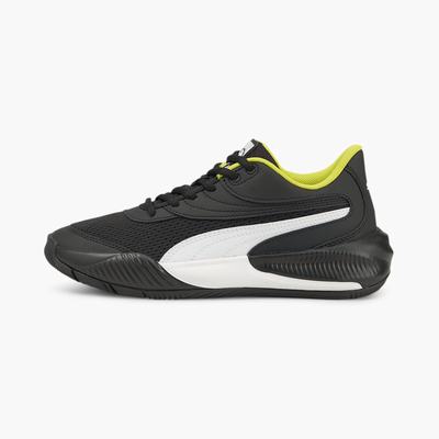 Chlapecké Basketbalové Boty Puma Triple Basketball JR Černé/Bílé | PU4687-E24