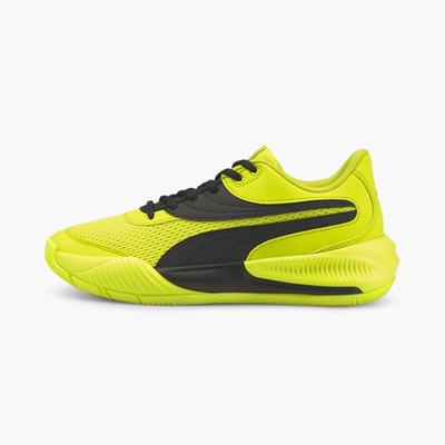 Chlapecké Basketbalové Boty Puma Triple Basketball JR Žluté/Černé | PU7958-P95