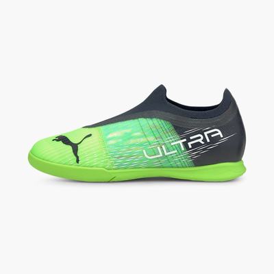 Chlapecké Kopačky Puma ULTRA 3.3. IT JR Zelene/Světle Tyrkysové | PU4728-J16