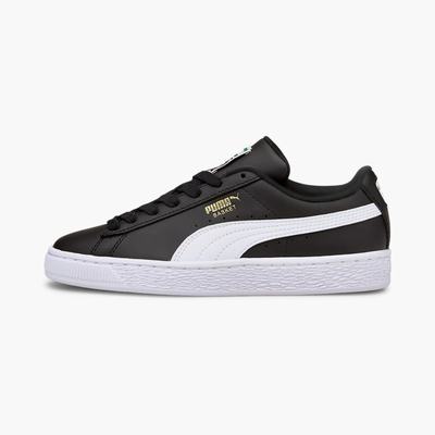 Chlapecké Tenisky Puma Basket Classic XXI JR Černé/Bílé | PU2958-K27