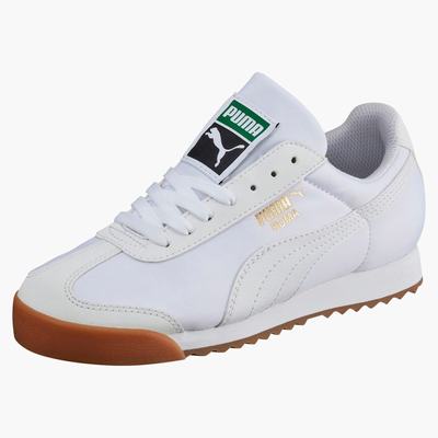 Chlapecké Tenisky Puma Roma Basic Summer JR Bílé | PU3590-E50