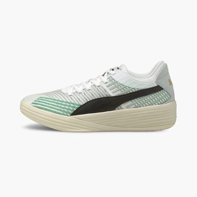 Dámské Basketbalové Boty Puma Clyde All-Pro Coast 2 Coast Zelene | PU4258-K73