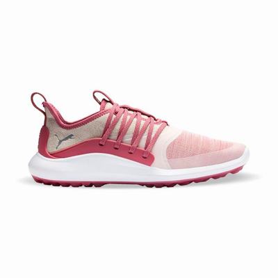 Dámské Golfové Boty Puma IGNITE NXT SOLELACE Červené | PU1453-Y80