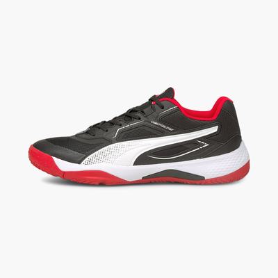 Dámské Házenkářské Boty Puma Solarstrike Indoor Černé/Červené/Bílé | PU6804-W04