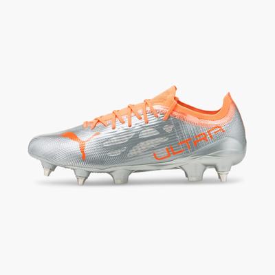 Dámské Kopačky Puma ULTRA 1.4 MxSG Stříbrné | PU3769-Z46