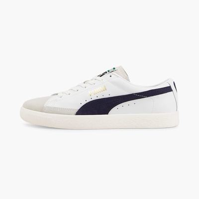 Dámské Tenisky Puma Basket VTG Bílé/Tmavě Blankyt | PU9153-E49