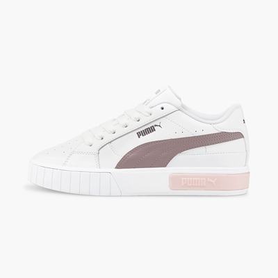 Dámské Tenisky Puma Cali Star Bílé/Růžové | PU7256-T41