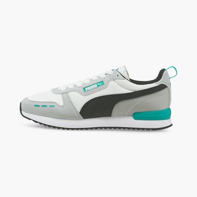 Dámské Tenisky Puma R78 Bílé/Černé/Zelene | PU2630-V82