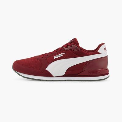 Dámské Tenisky Puma ST Runner v3 Mesh Tmavě Hnědé/Bílé | PU8540-C71