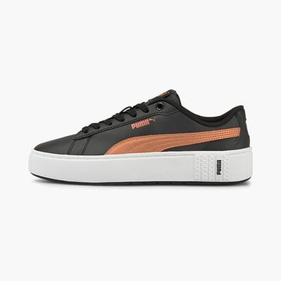 Dámské Tenisky Puma Smash Platform v2 Černé/Měď | PU3724-B10